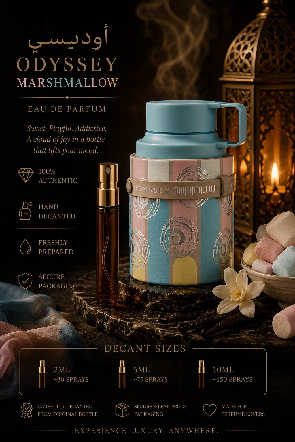 Armaf Odyssey Marshmallow Eau De Parfum - 10ml sample