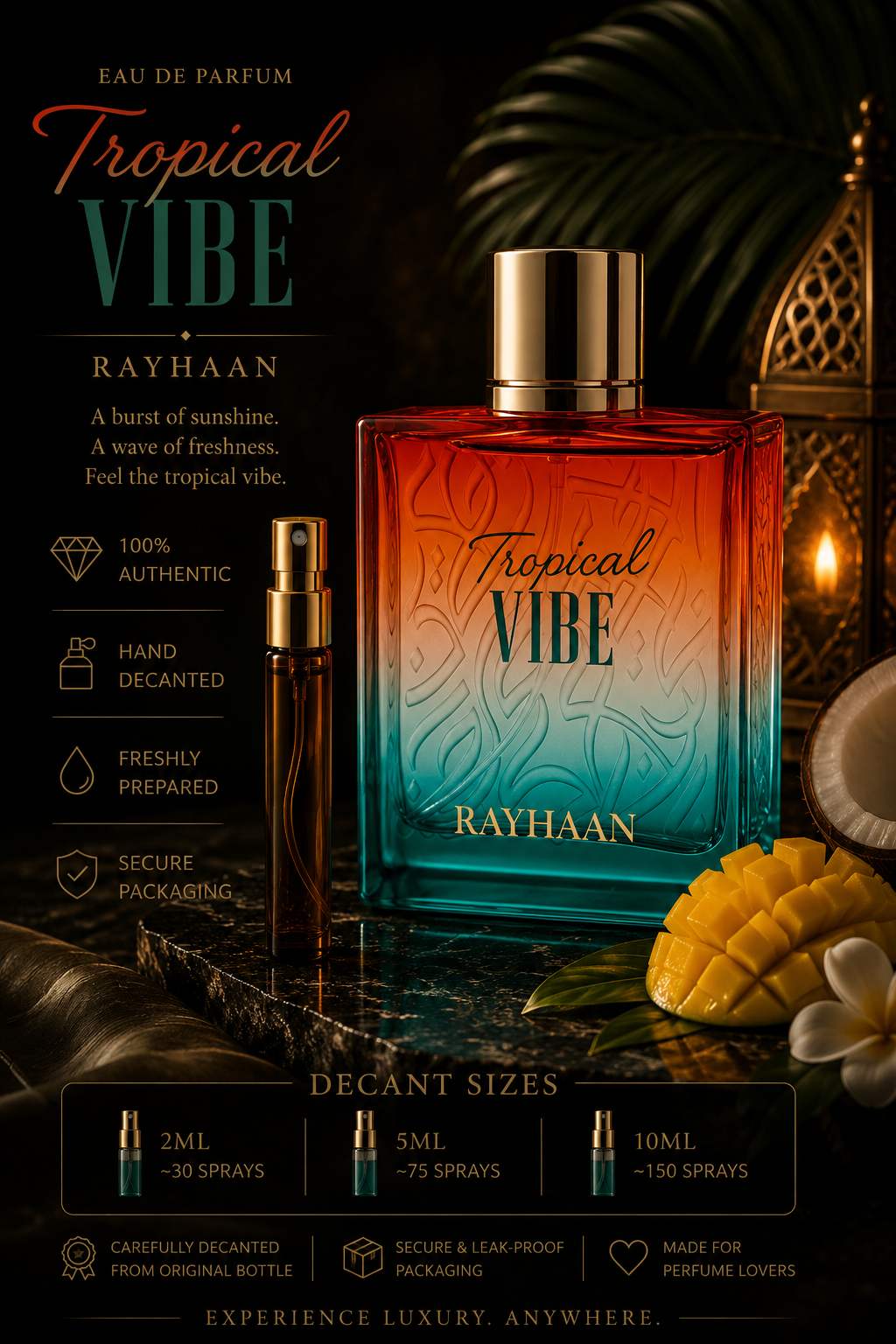 Tropical Vibe Rayhaan - 10ml sample