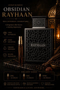 Rayhaan Obsidian Eau De Parfum - 10 ml sample